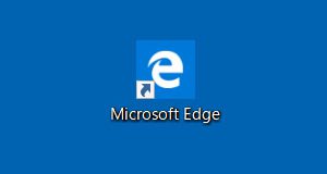 Microsoft Edgeを起動(開きます)します
